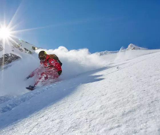 Snowboarden © Skischule Serfaus
