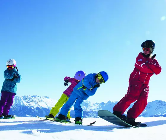 Snowboardkurs © Skischule Serfaus